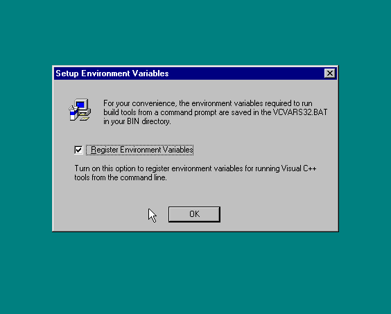 Visual Studio Environment Variables